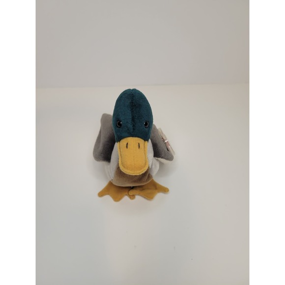 MWMT TY Beanie Babies Jake The Drake Mallard  # 409 RARE 1 OWNER - Picture 2 of 11